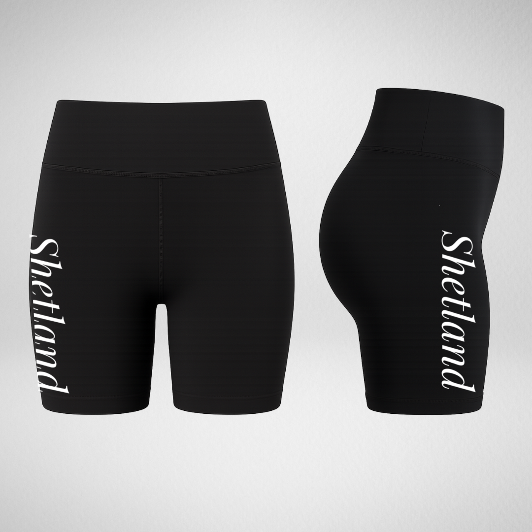 Shetland School of Twirling High Waisted Cycling Shorts