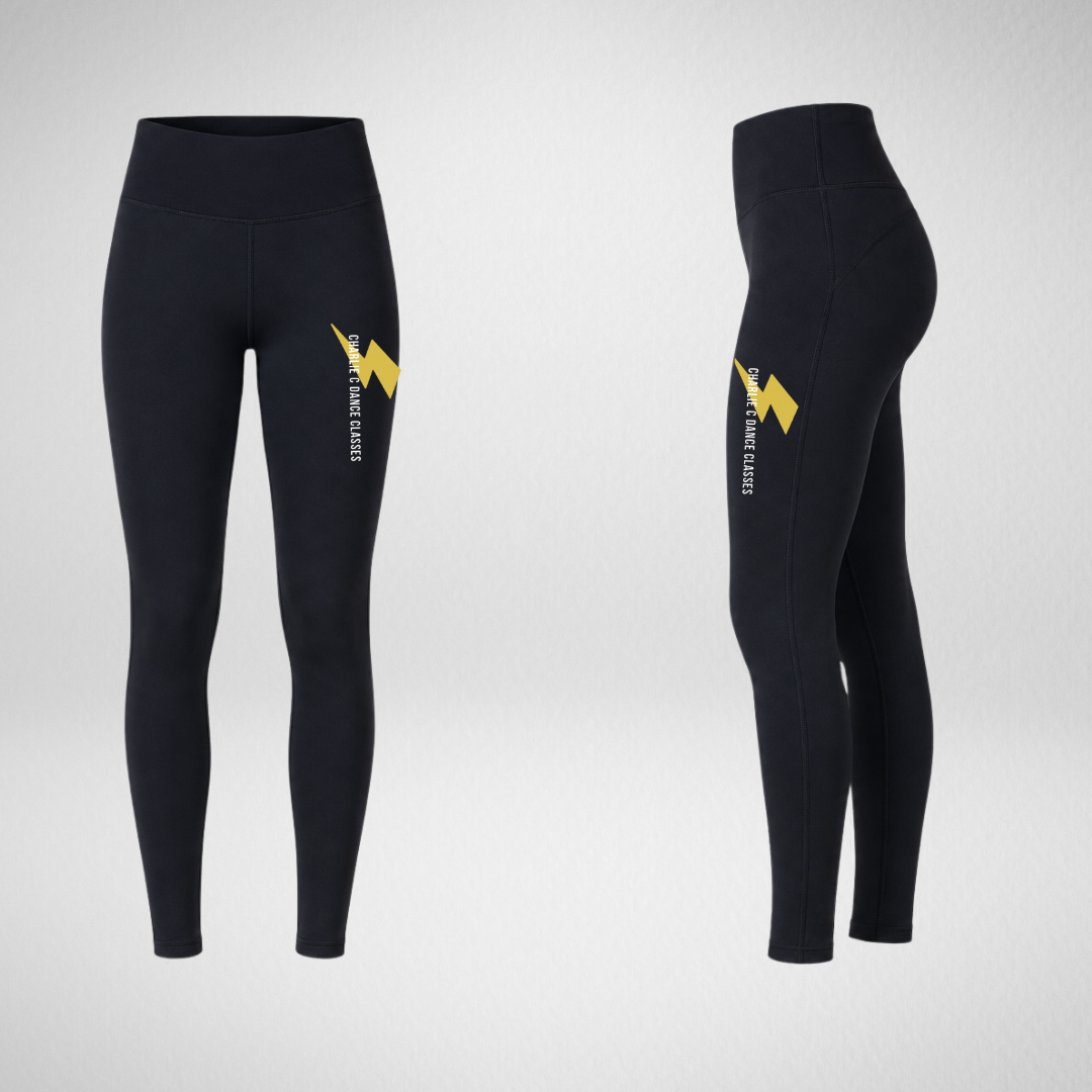 Charlie C Dance Classes High Waisted Dance Leggings