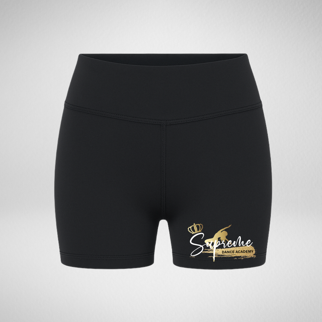 Supreme Dance Academy High Waisted Dance Shorts