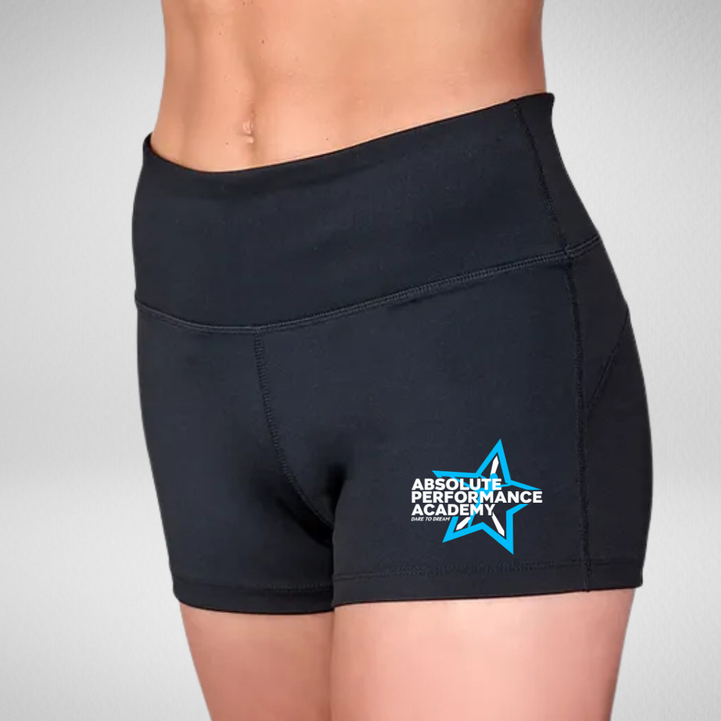 Absolute Performance Academy High Waisted Dance Shorts