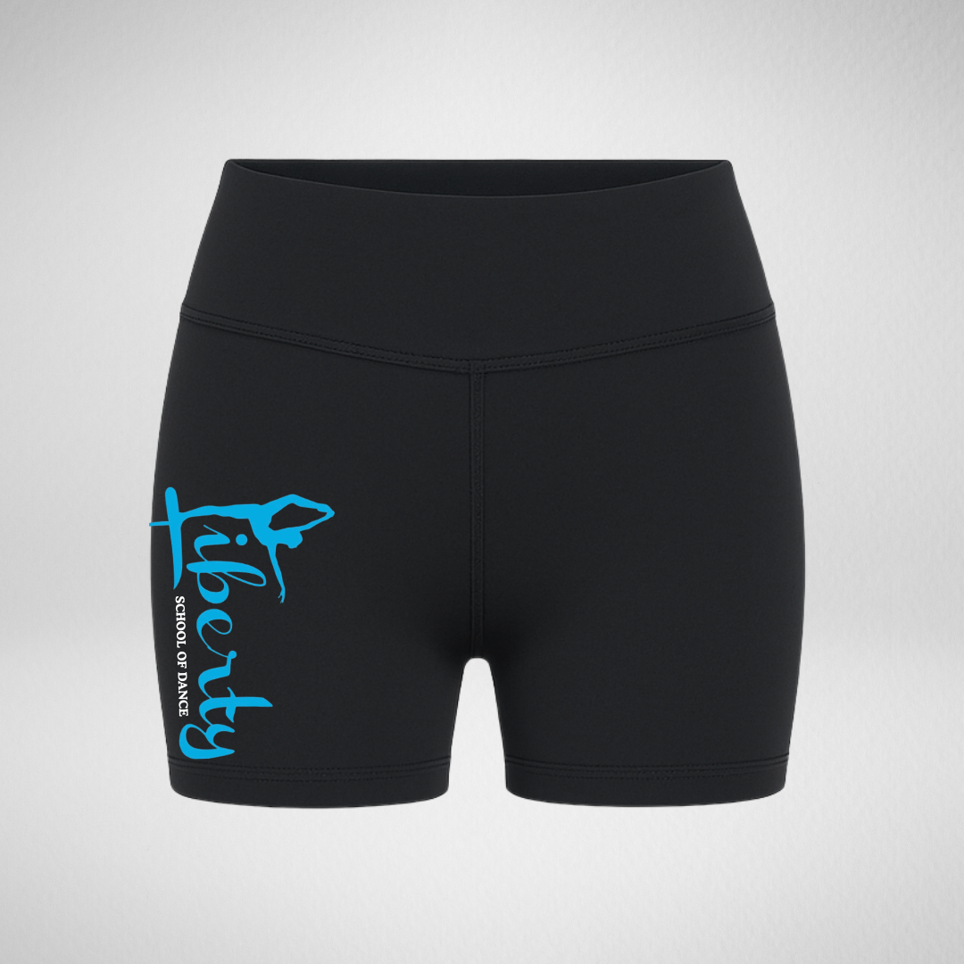 Liberty School Of Dance High Waisted Dance Shorts