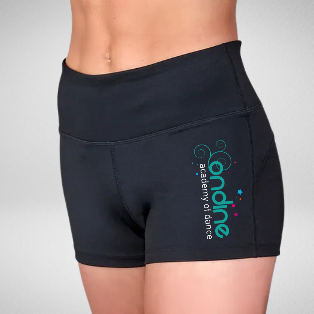 Ondine Academy Of Dance High Waisted Dance Shorts