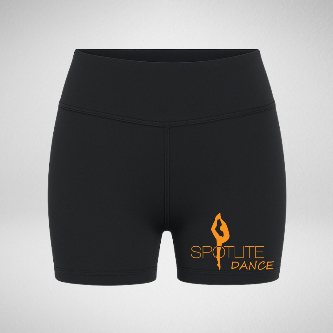 Spotlite Dance High Waisted Dance Shorts