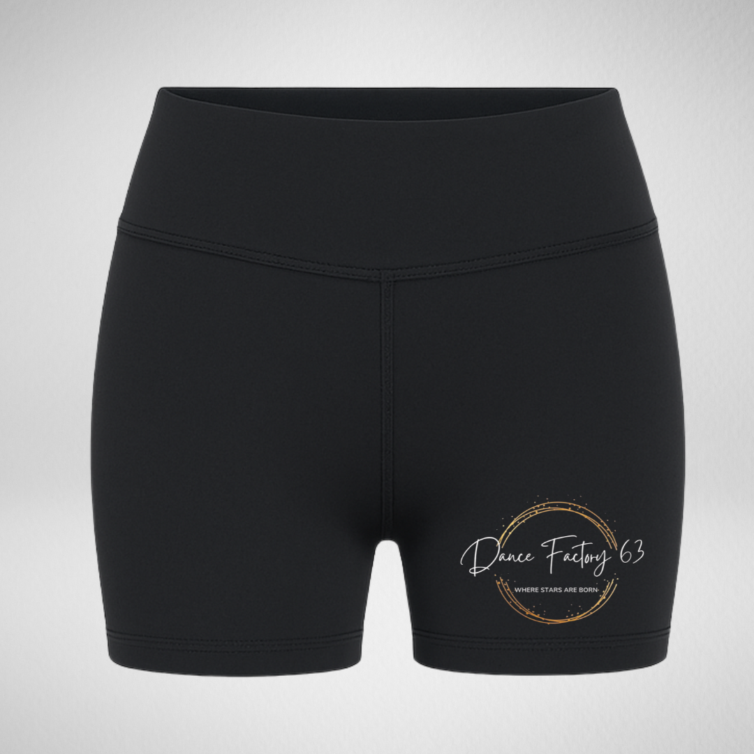 Dance Factory 63 High Waisted Dance Shorts