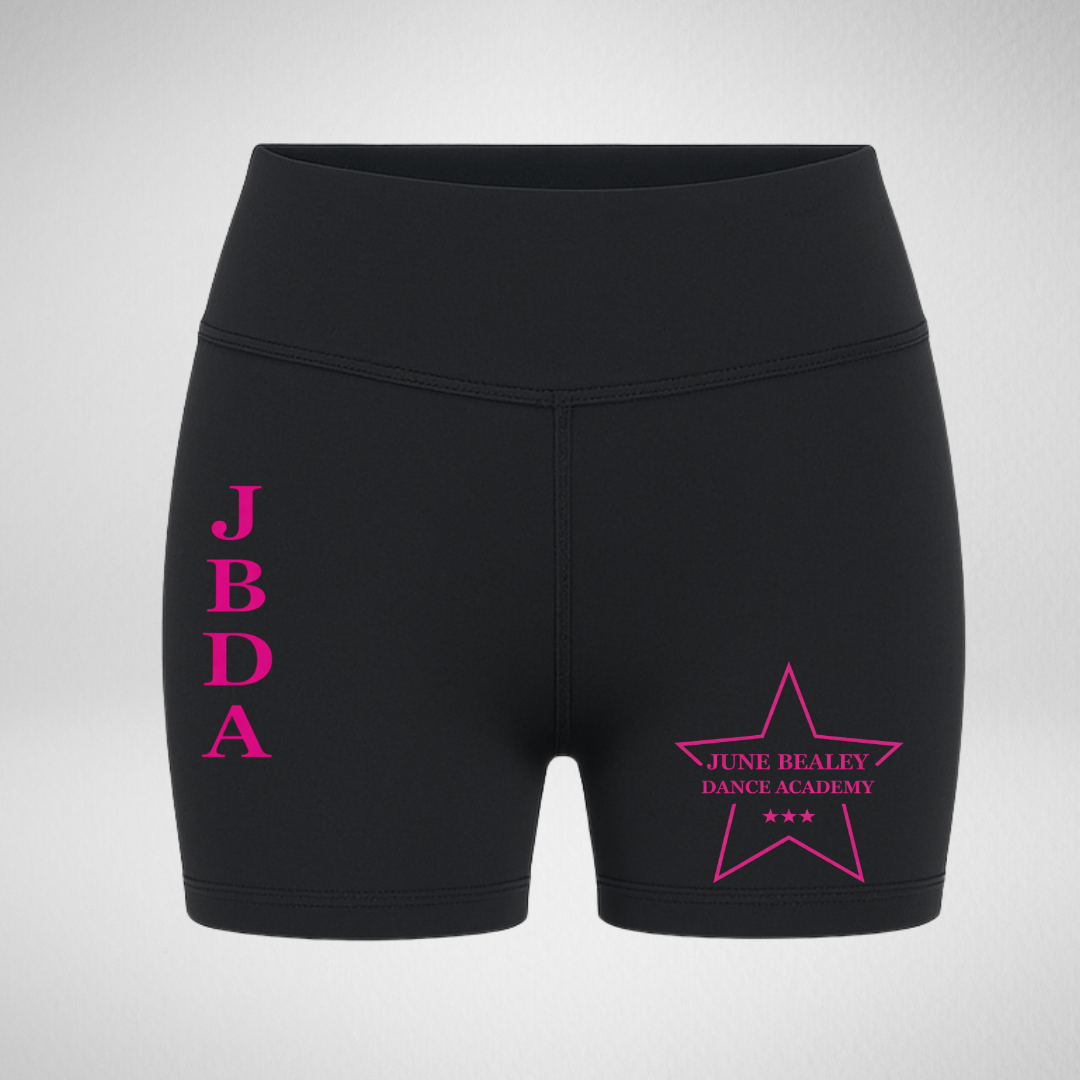 June Bealey Dance Academy High Waisted Dance Shorts