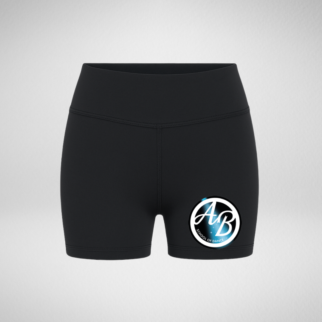 AB School Of Dance High Waisted Dance Shorts