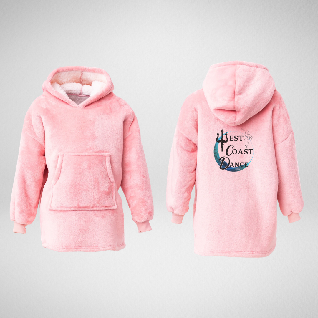 West Coast Dance Hooded Blanket