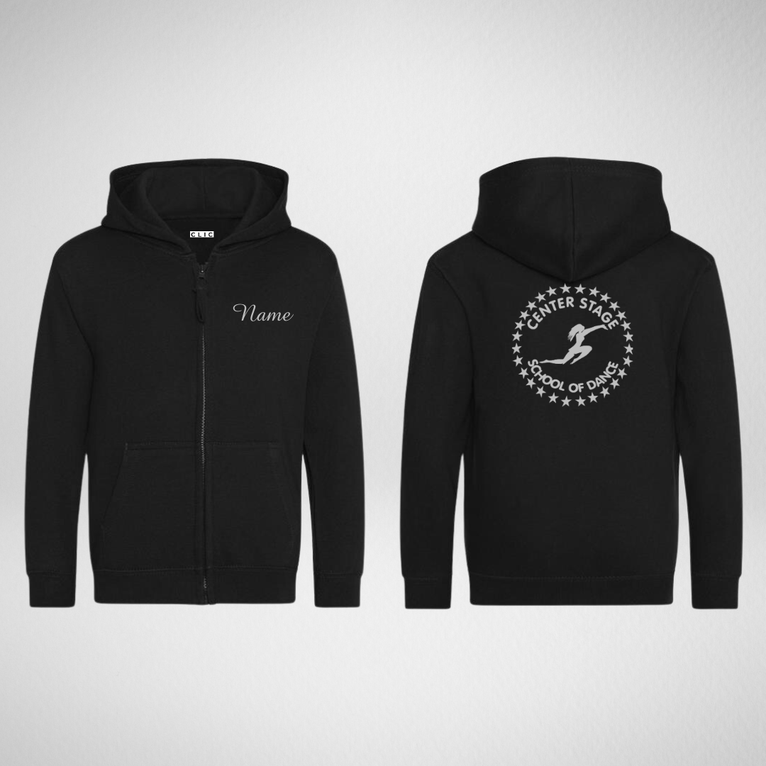 Center Stage School of Dance Zipped Hoodie