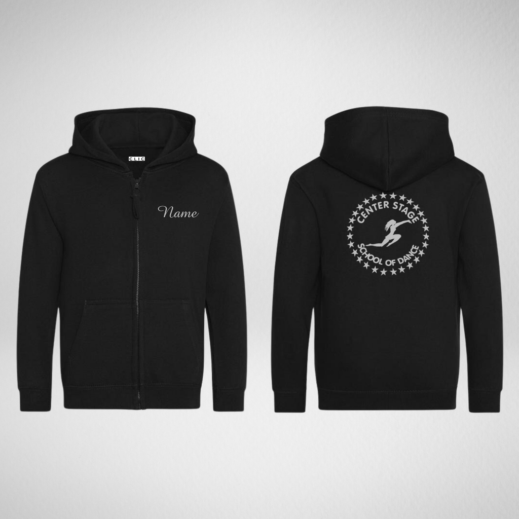 Center Stage School of Dance Zipped Hoodie