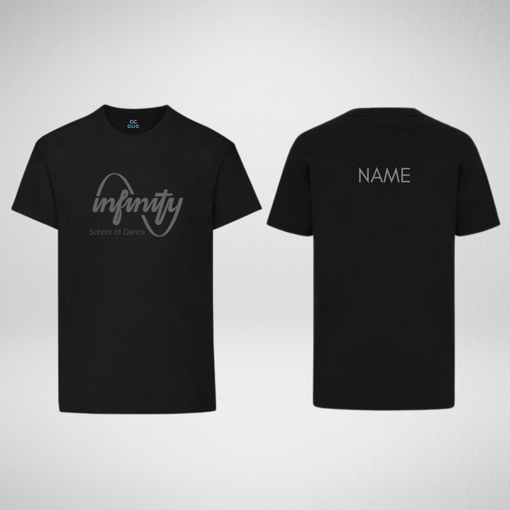 Infinity School Of Dance Black T-shirt