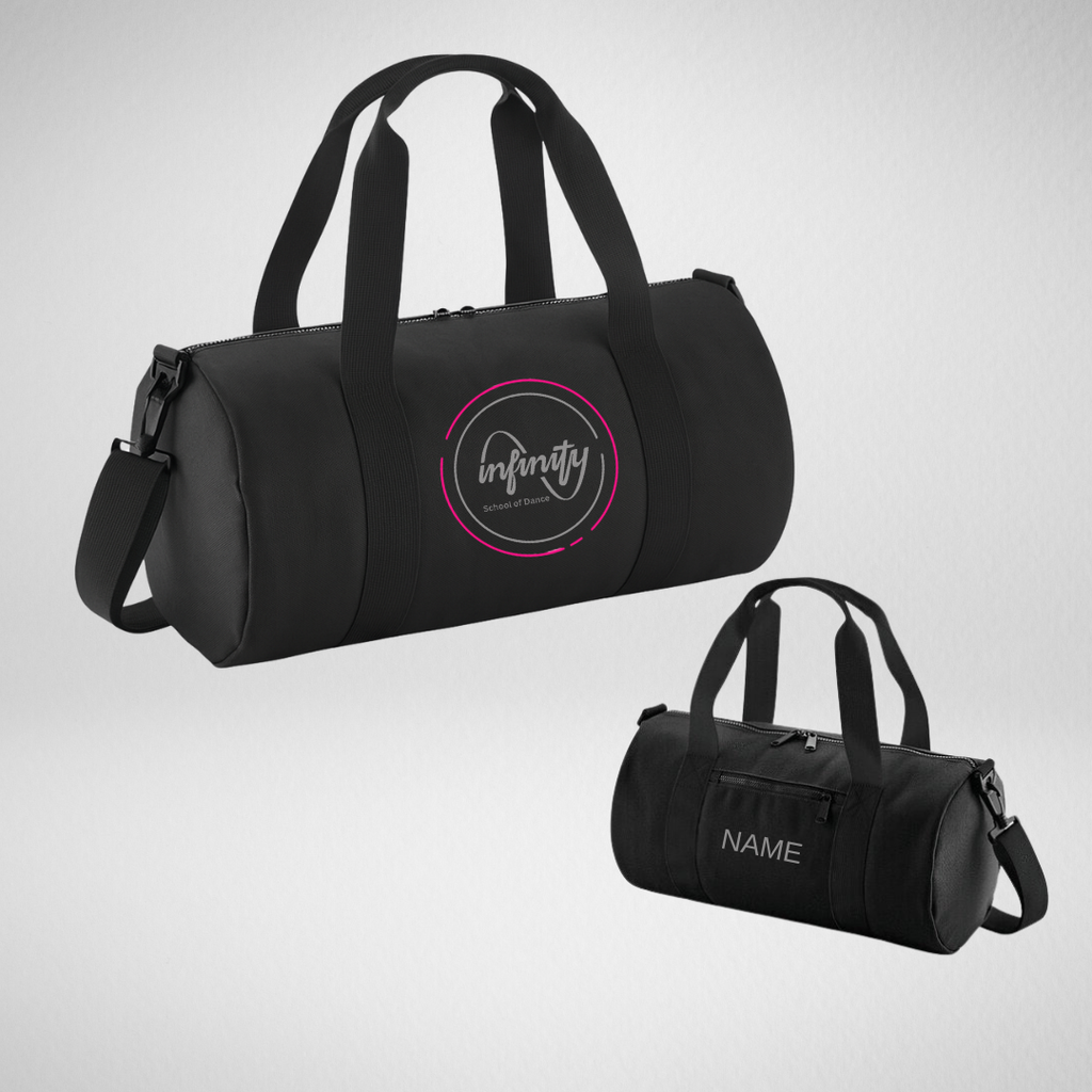 Infinity School Of Dance Mini Barrel Bag