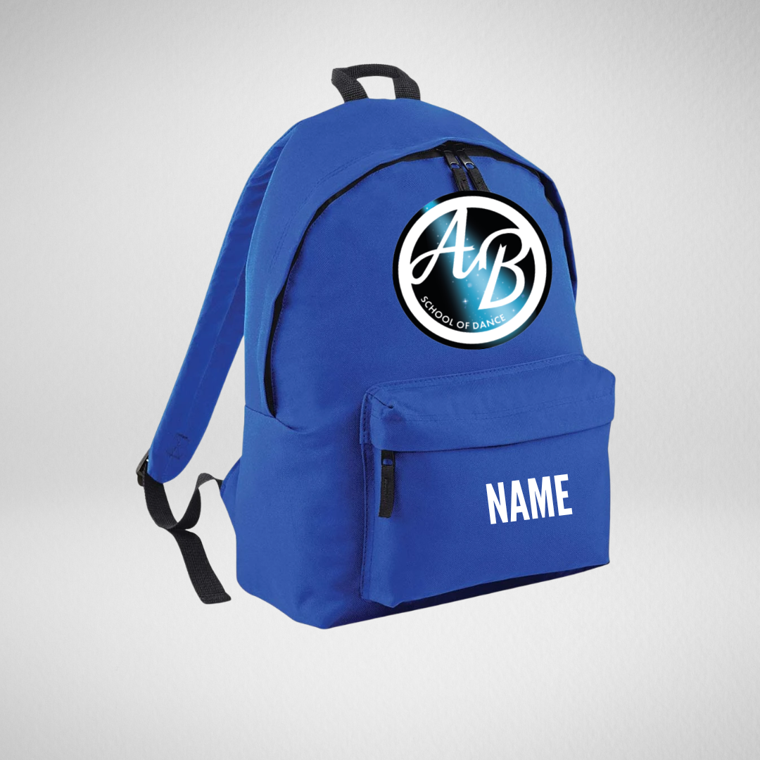 AB School Of Dance Royal Blue Junior Rucksack