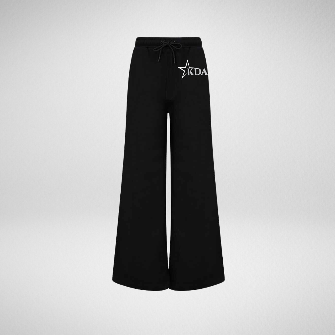 Katrina Dance Academy Metallic Wide Leg Joggers