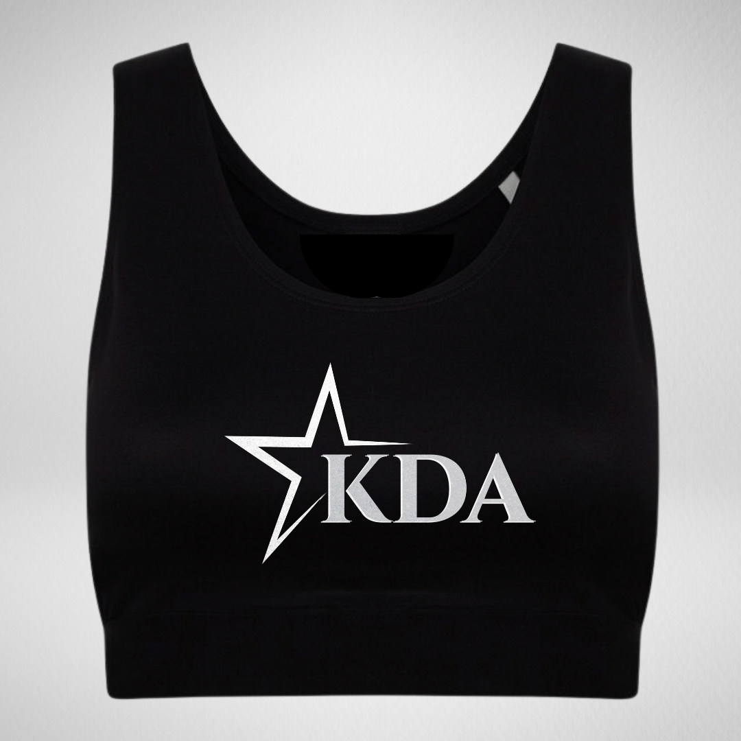 Katrina Dance Academy Metallic Crop Top