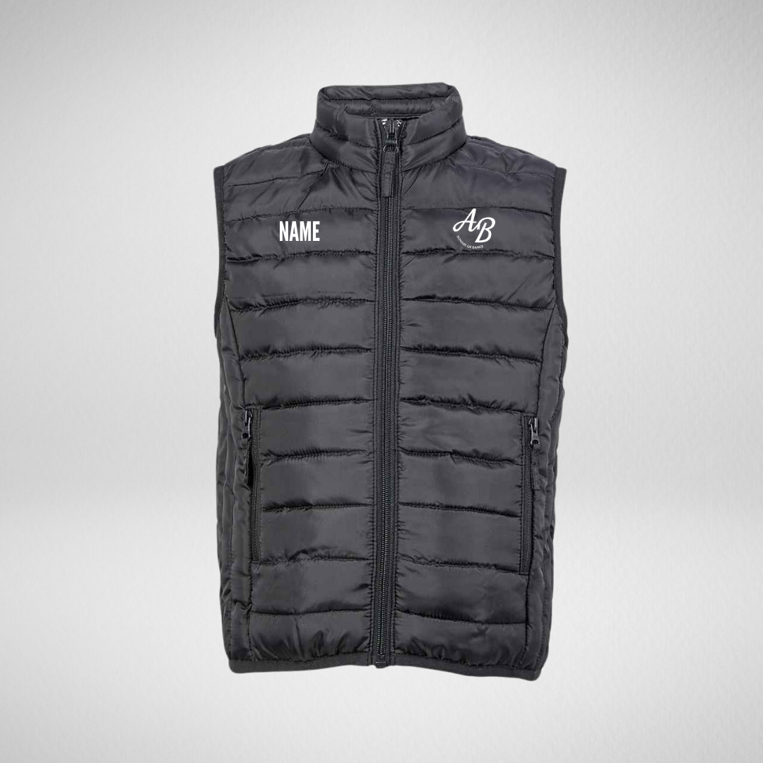 AB School Of Dance Kids Padded Gilet