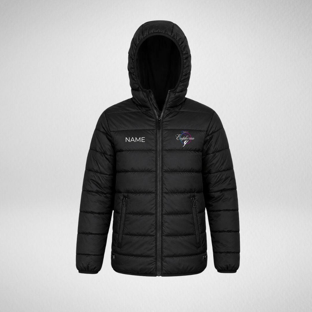 Euphoria Dance Events Associates Kids Puffer Jacket