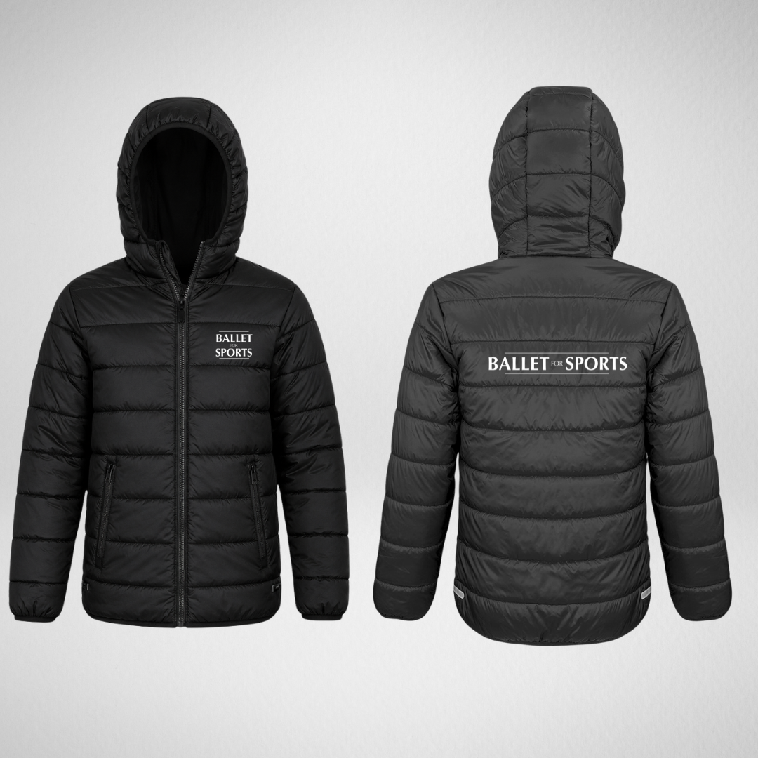 Ballet For Sports Kids Puffer Jacket
