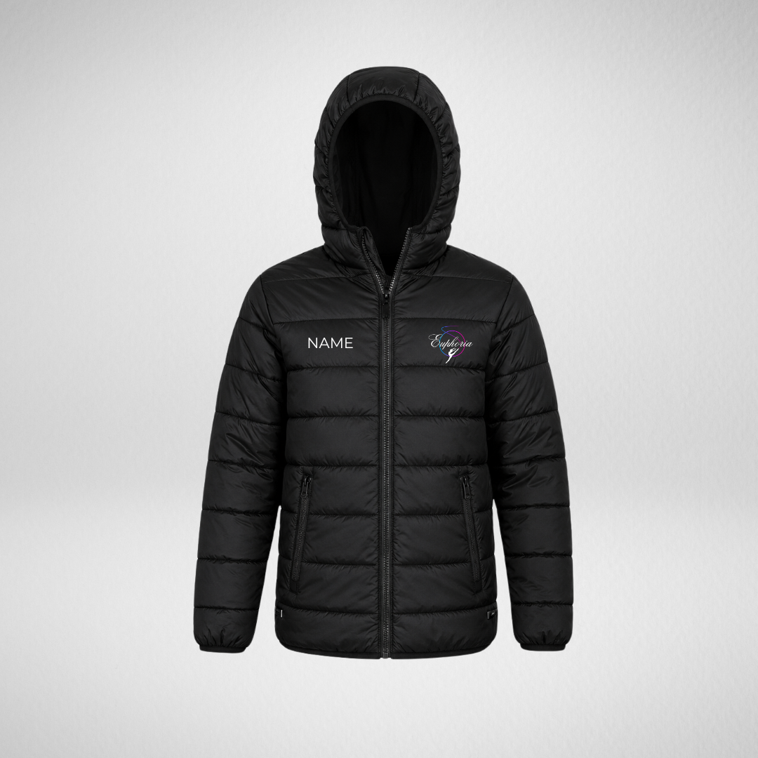 Euphoria Dance Events Kids Puffer Jacket