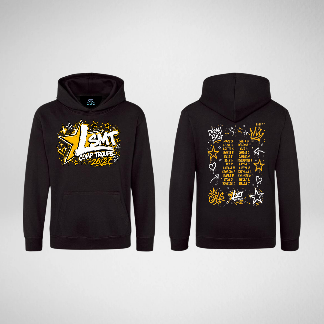 LSMT Comp Troupe Black Pullover Hoodie