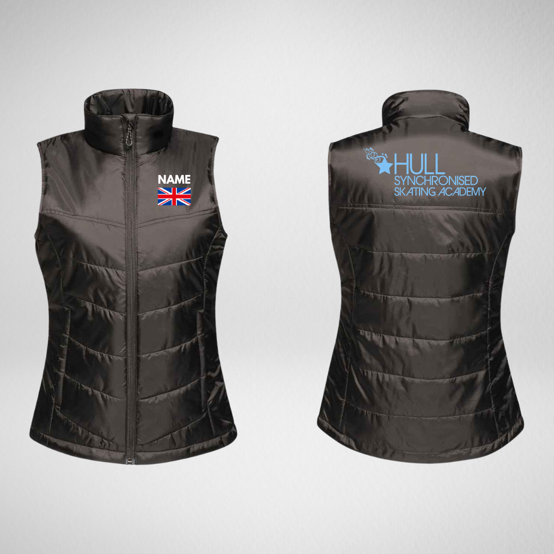 Hull Synchronised Skating Academy Padded Gilet