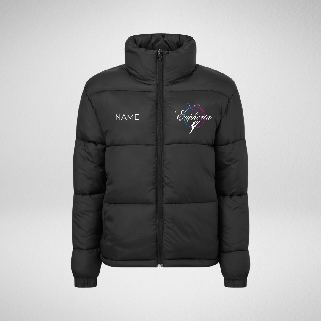Euphoria Dance Events Associates Ladies Puffer Jacket