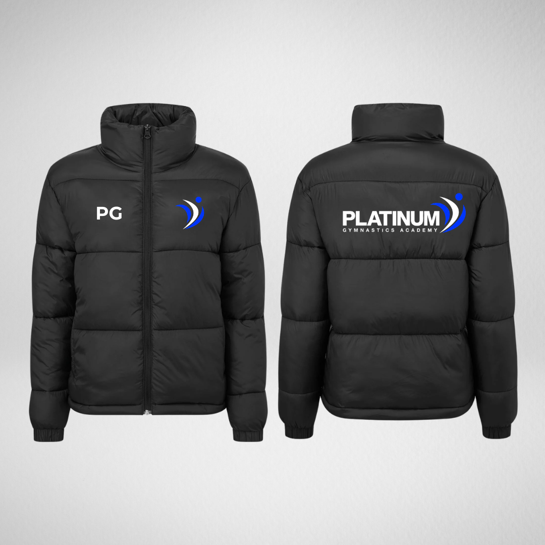 Platinum Gymnastics Academy Ladies Puffer Jacket