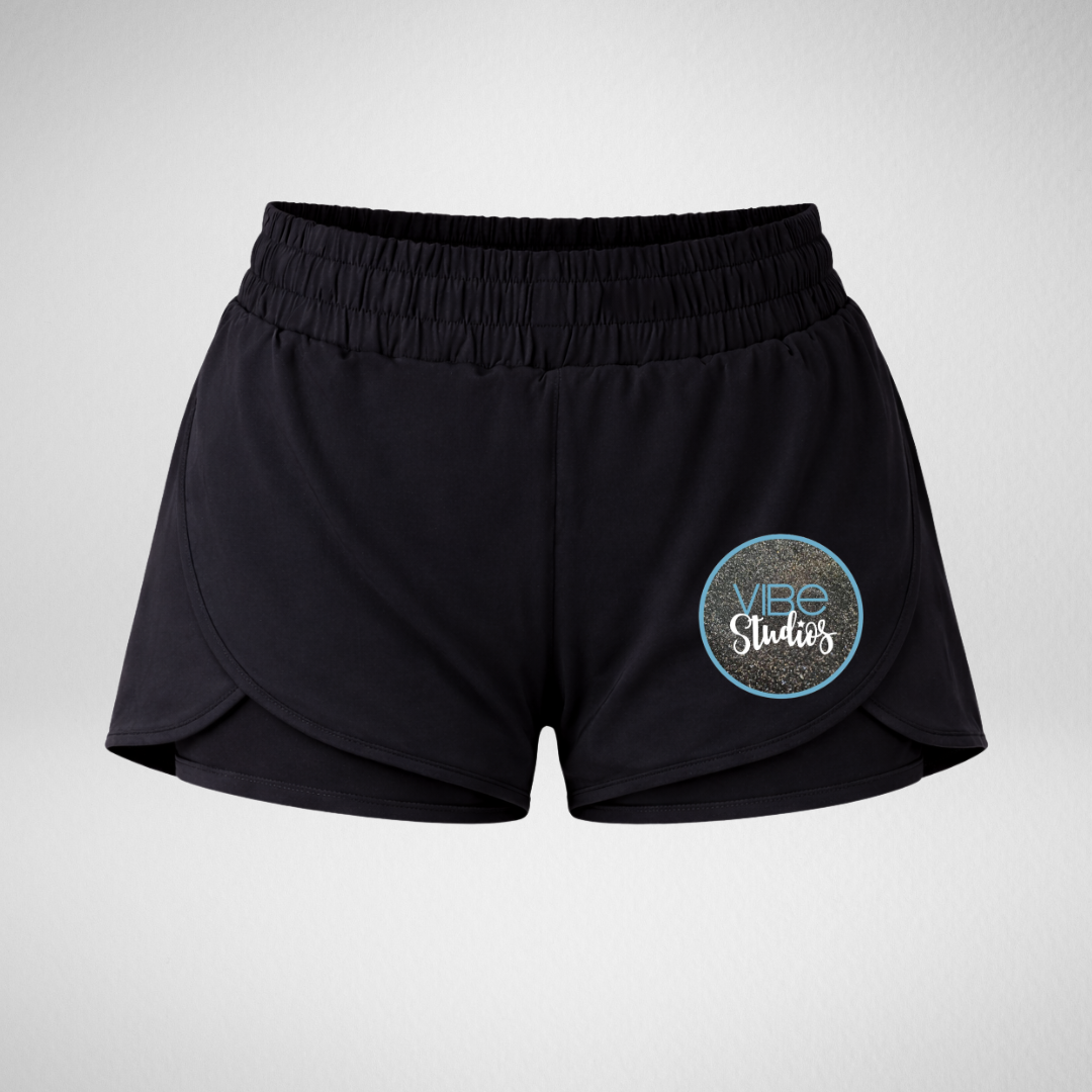 Vibe Studios Layered Dance Shorts