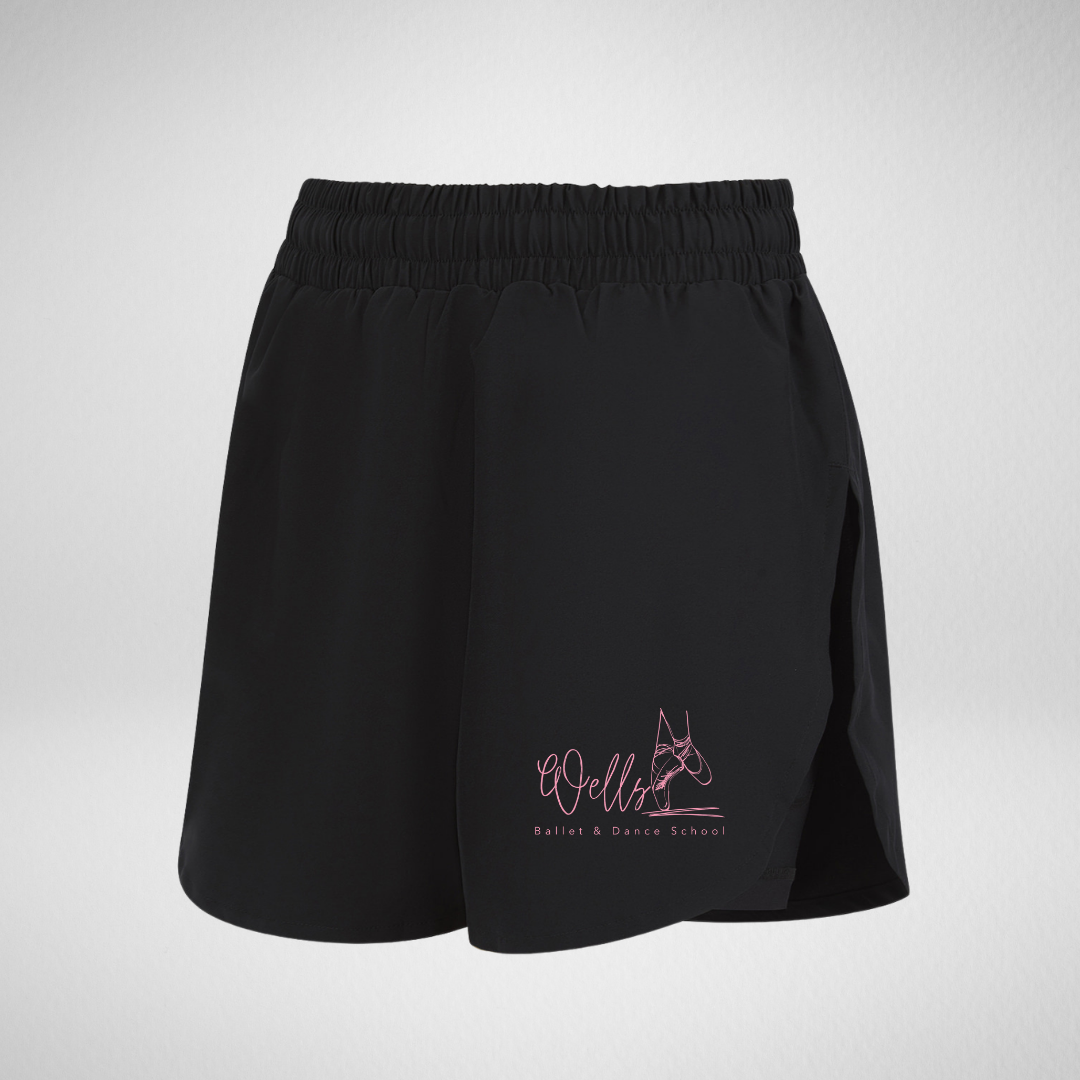 Wells Ballet & Dance School Double-Layer Shorts