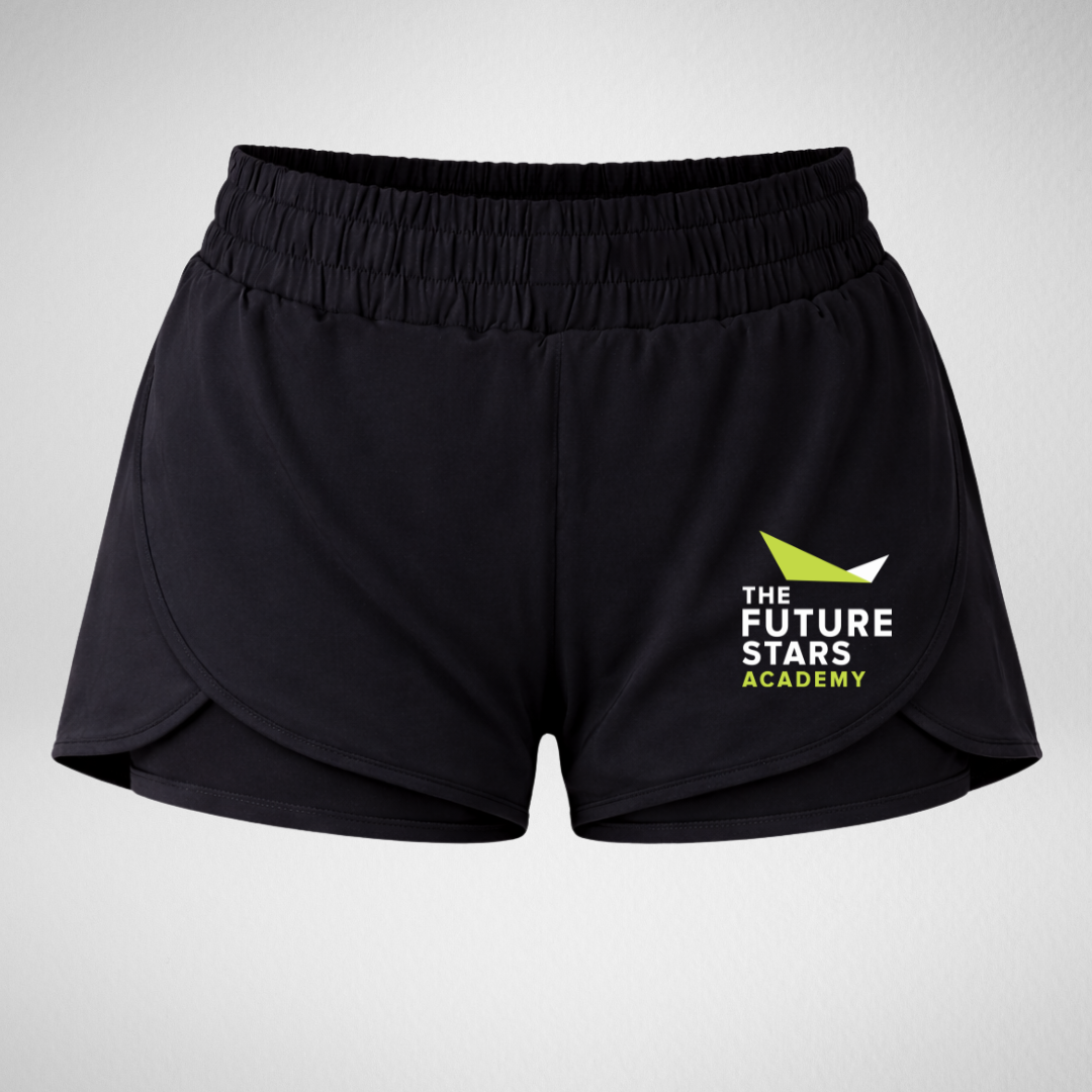 The Future Stars Academy Layered Dance Shorts