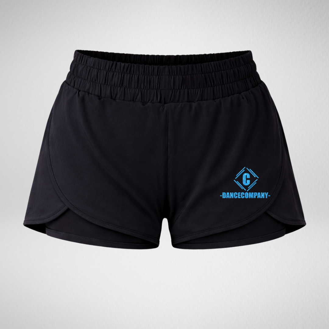 C Dance Company Layered Dance Shorts