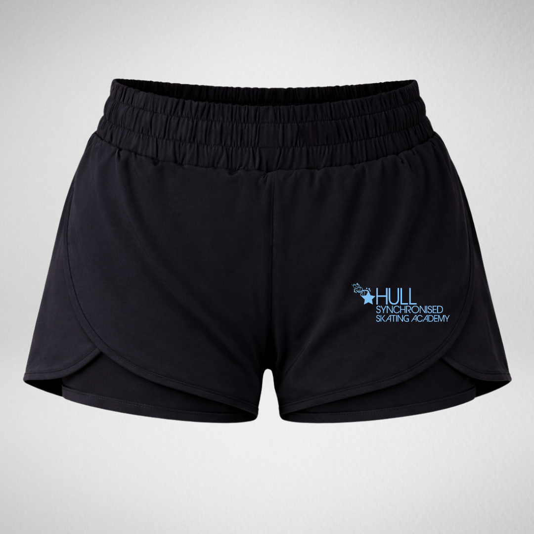 Hull Synchronised Skating Academy Layered Dance Shorts