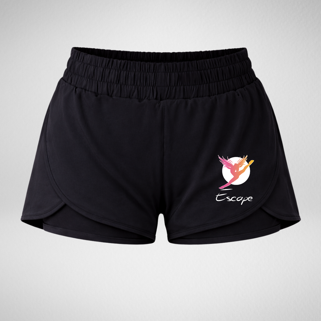 Escape Dance Academy & Performing Arts Layered Dance Shorts