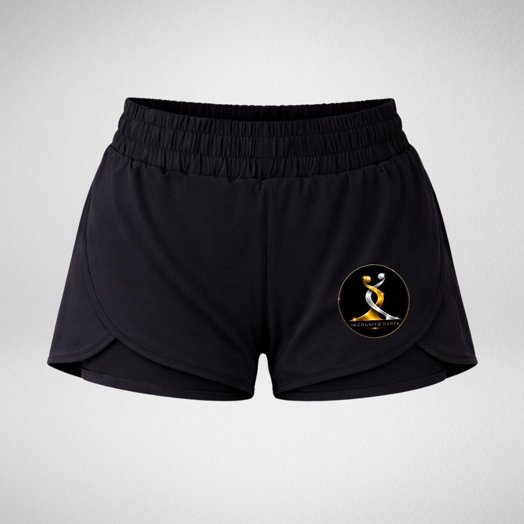 Incognito Dance Layered Dance Shorts