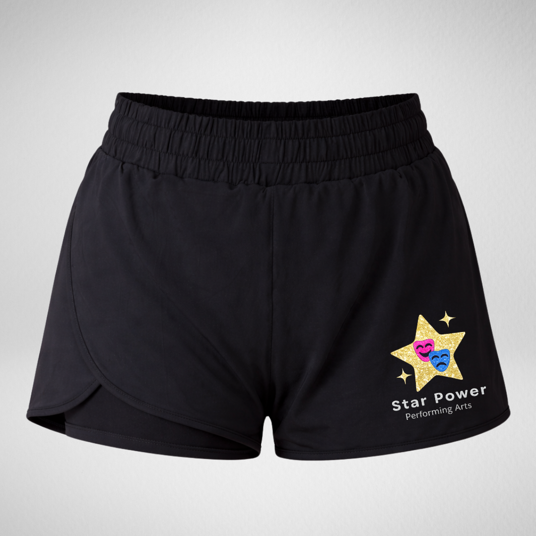Star Power Performing Arts Layered Dance Shorts