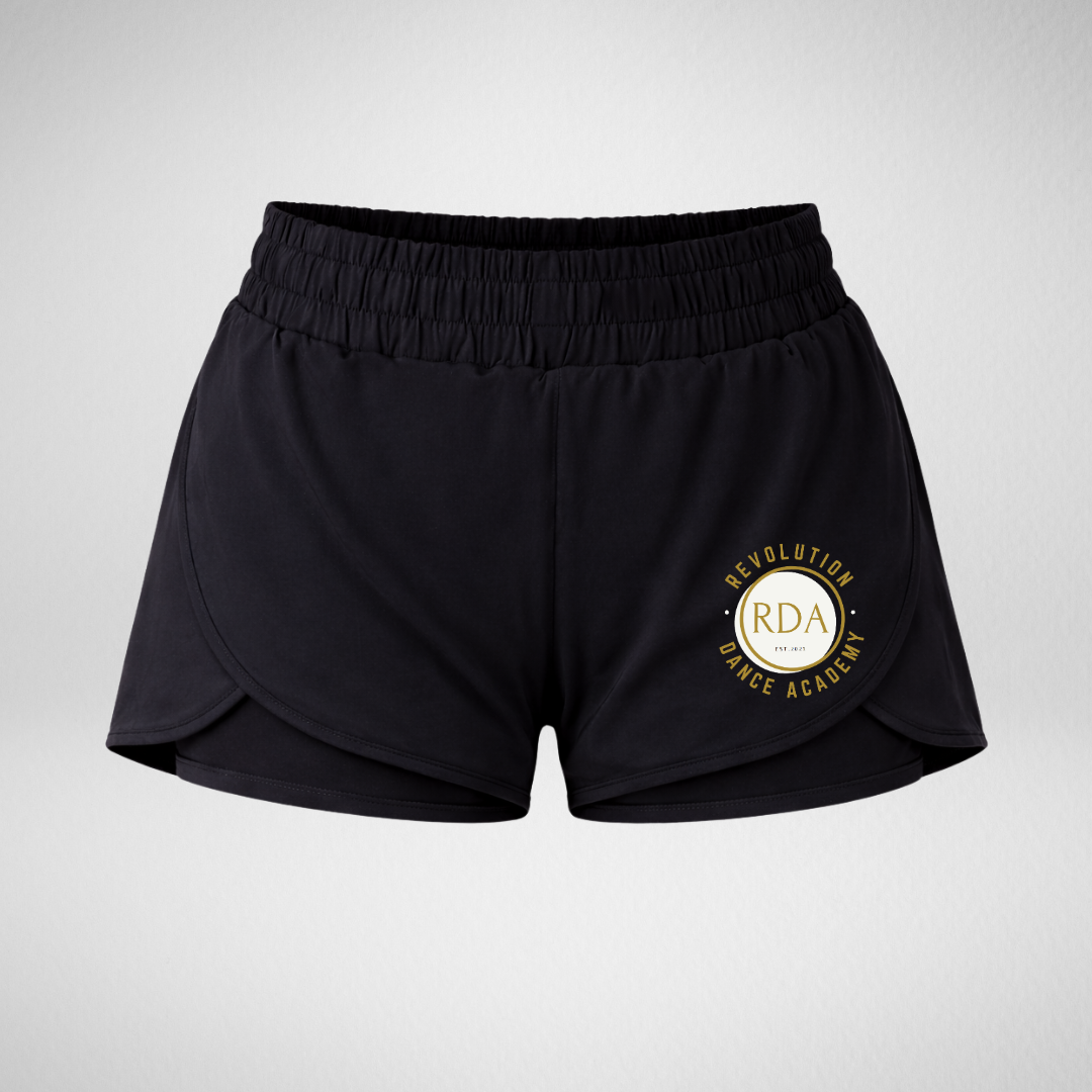 Revolution Dance Academy Layered Dance Shorts