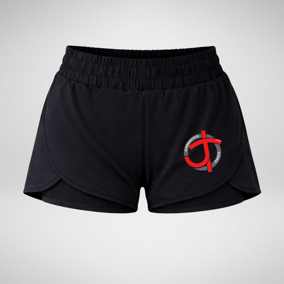 LJ Dance Layered Dance Shorts