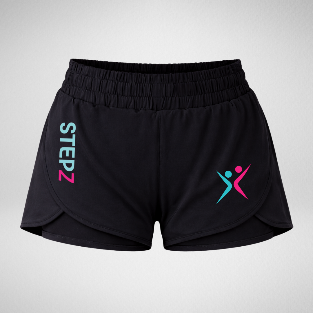 Stepz School Of Dance & Acrobatics Layered Dance Shorts