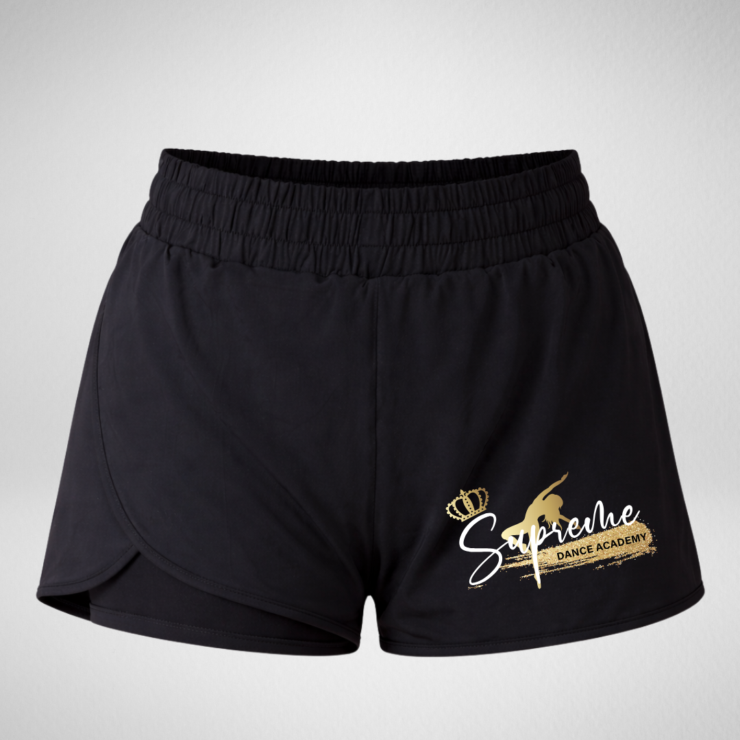 Supreme Dance Academy Layered Dance Shorts
