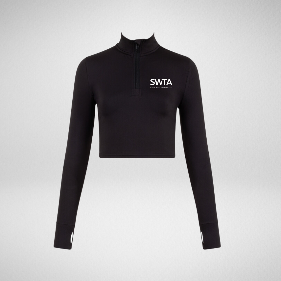 South West Theatre Arts Long Sleeved Zip Crop Top