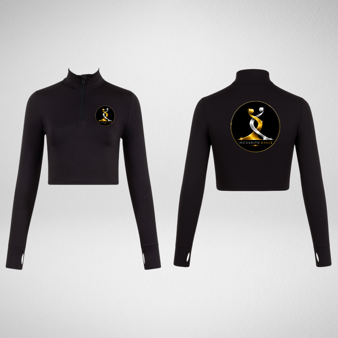 Incognito Dance Full Zip Crop Jacket