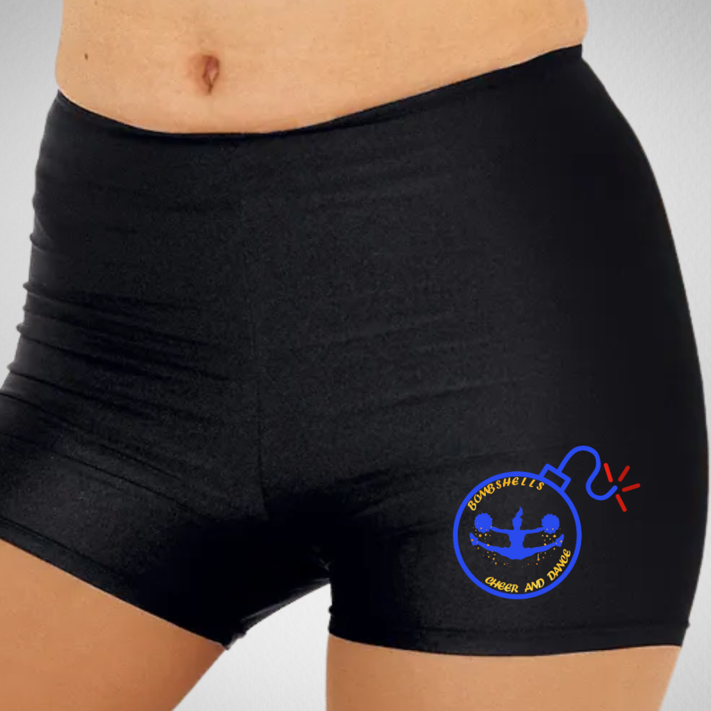 Bombshells Cheer and Dance Lycra Hotpants
