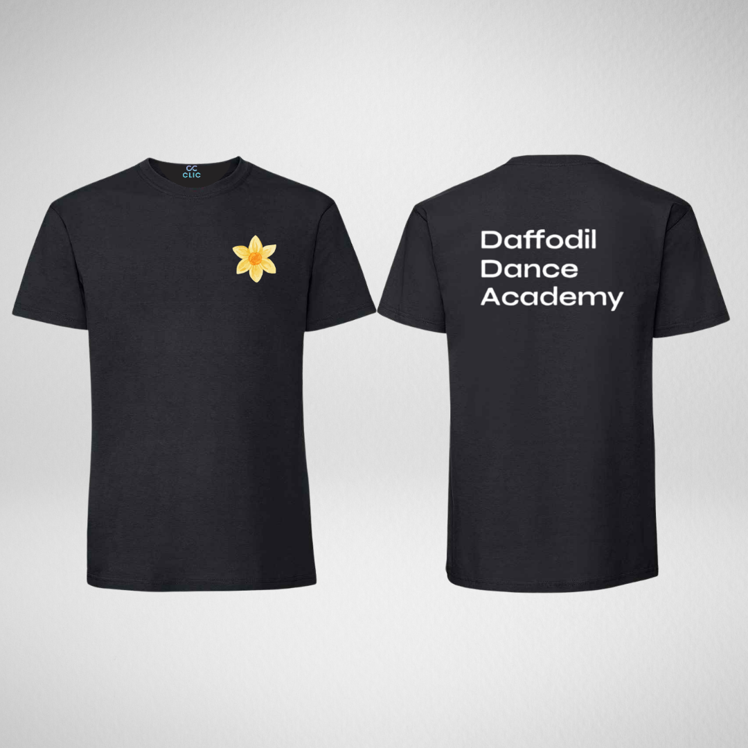 Daffodil Dance Academy Black T-shirt