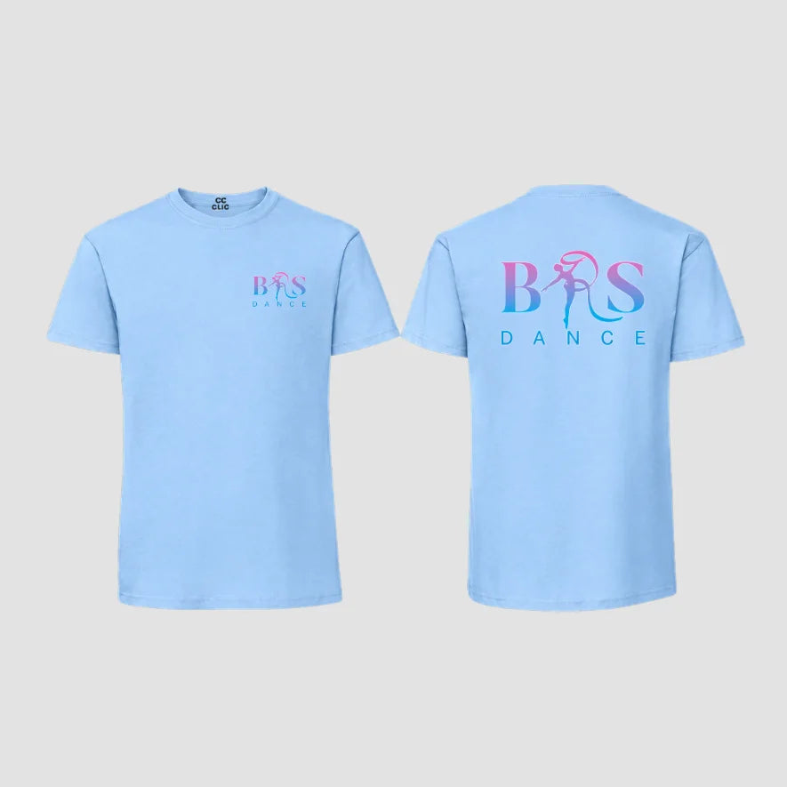 BRS-Dance Ltd Dance Blue Cotton T-shirt