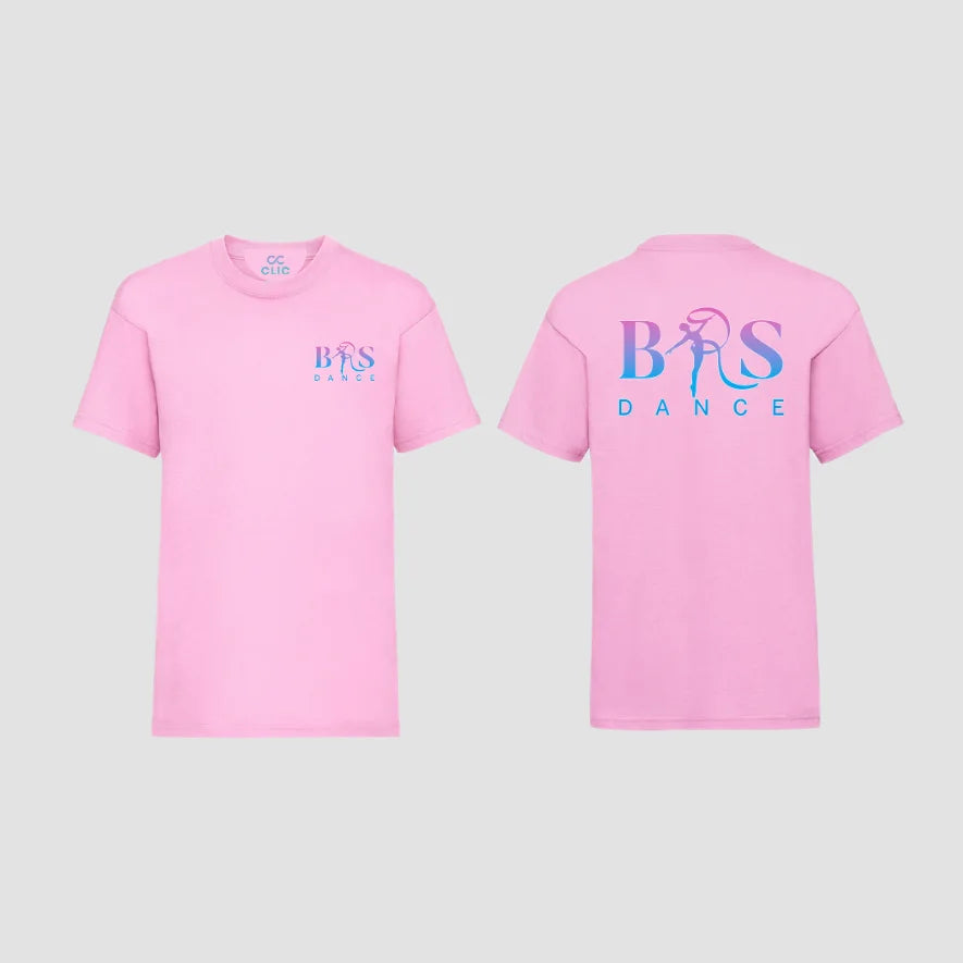 BRS-Dance Ltd Dance Pink Cotton T-shirt