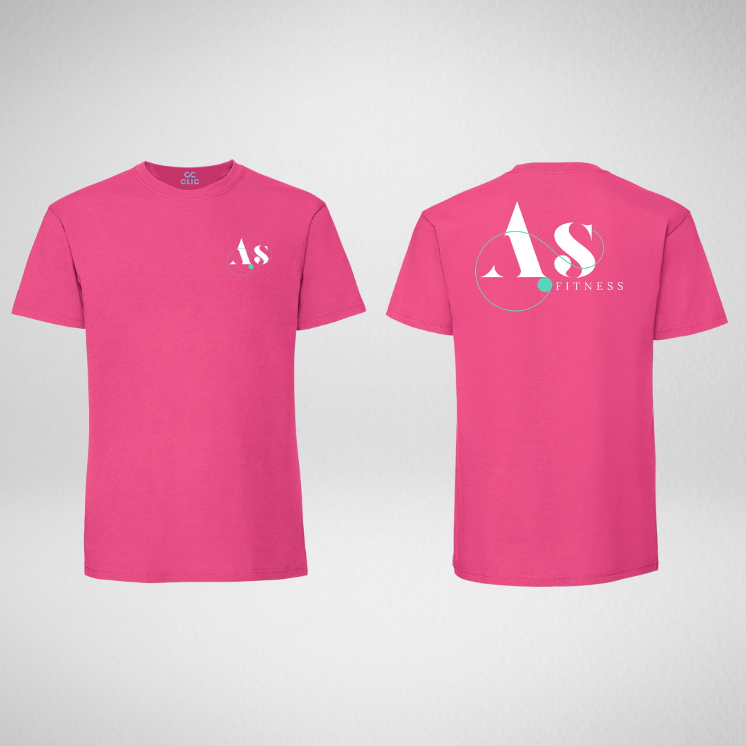 AS Fitness Fuchsia Cotton T-shirt
