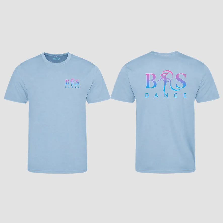 BRS-Dance Ltd Dance Sky Blue Dri Fit T-shirt