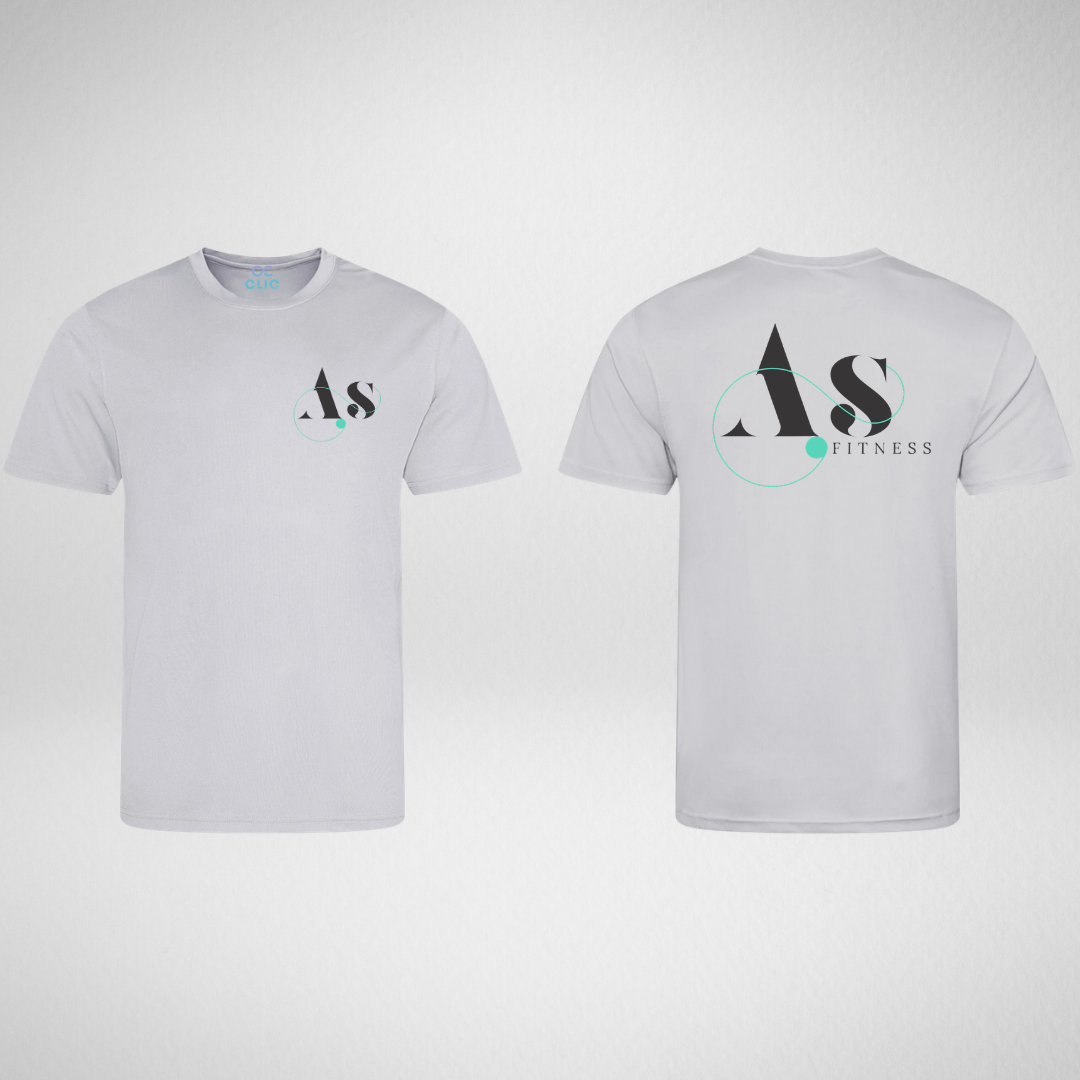 AS Fitness Grey Dri Fit T-shirt