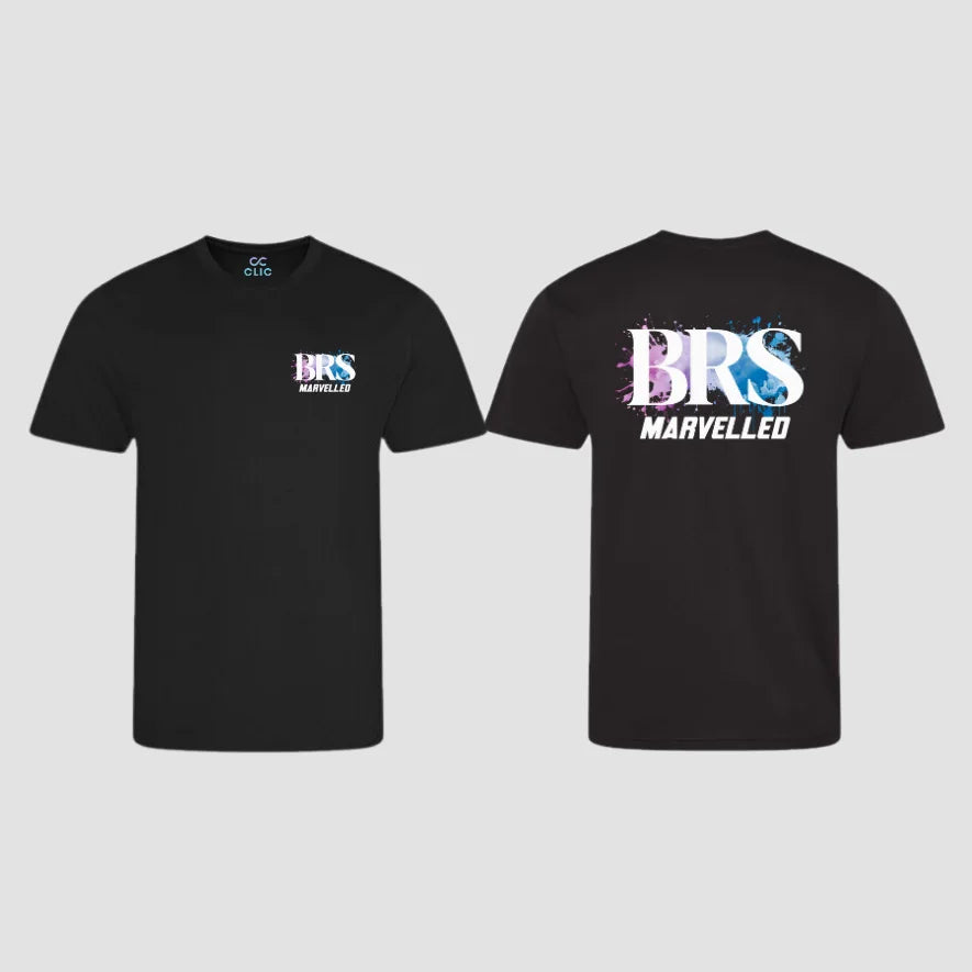 BRS-Dance Ltd Marvelled Black Dri Fit T-shirt
