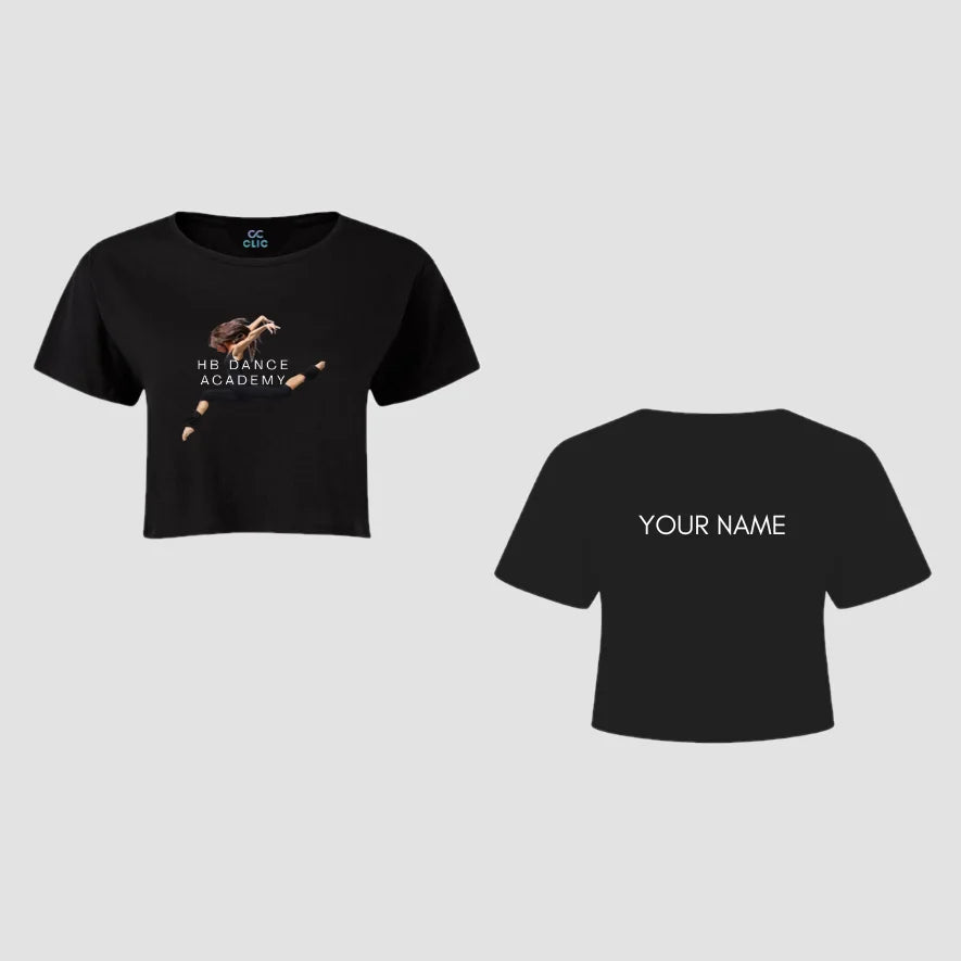 HB Dance Academy Cropped T-Shirt