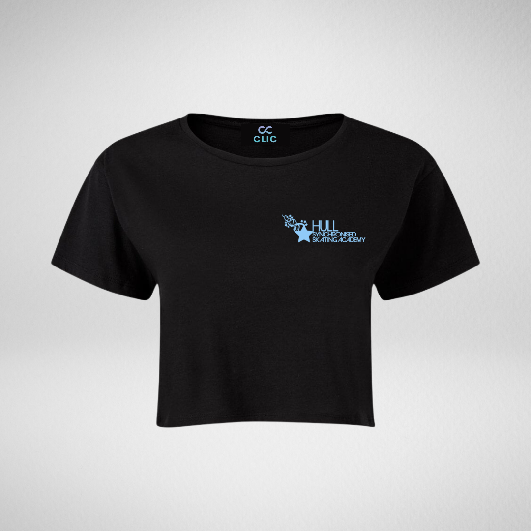 Hull Synchronised Skating Academy Cropped T-Shirt